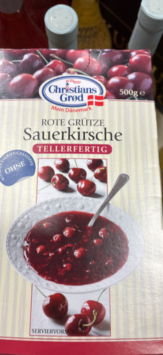 Christians Grød Rote Grütze Sauerkirsche