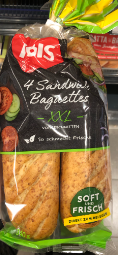 Ibis 4 Sandwich Baguettes XXL