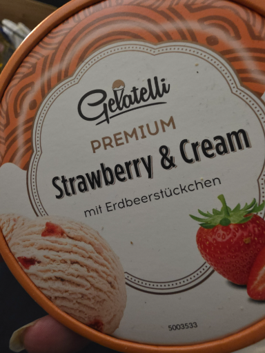 Gelatelli Premium Strawberry & Cream
