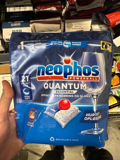 Finish Quantum Dishwasher Detergent Tablets