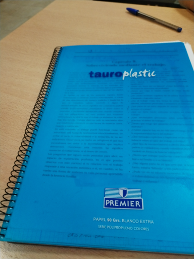 TauroPlastic Premier Cuaderno