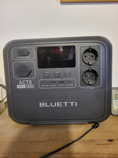 BLUETTI AC70 Portable Power Station