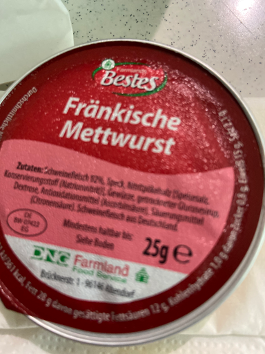 Bestes Fränkische Mettwurst