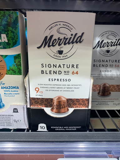 Merrild Signature Blend No 64 Espresso