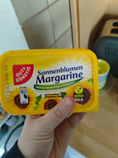 Gut & Günstig Sonnenblumenmargarine 500g