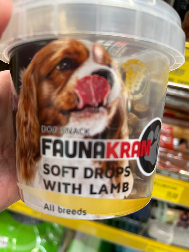FAUNAKRAM Dog Snack - Soft Drops with Lamb