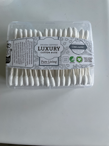 Pure Living Luxury Cotton Buds