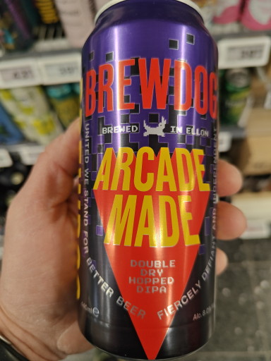 BrewDog Arcade Made IPA 8% - 440ml