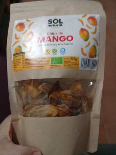 SOL Naturals Chips de Mango