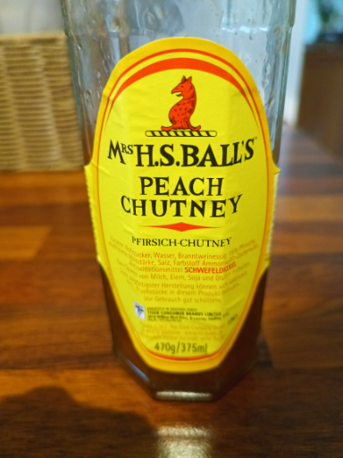 Mrs H.S. Ball's Peach Chutney