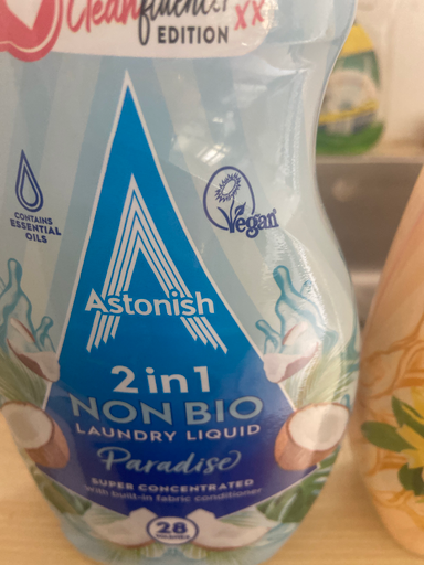 Astonish 2in1 Non Bio Laundry Liquid Paradise
