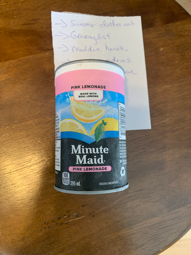 Minute Maid Pink Lemonade Fruit Drink