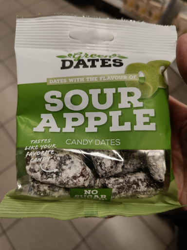 Sour Apple Candy Dates