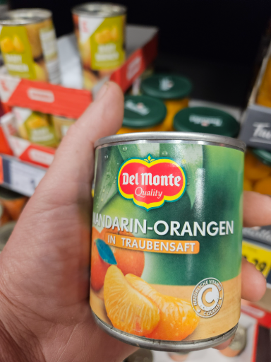 Del Monte Mandarin-Orangen in Traubensaft