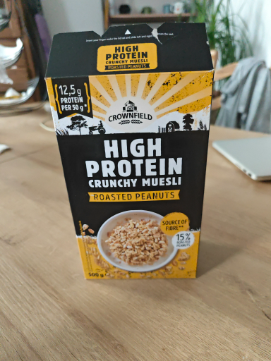 Crownfield High Protein Crunchy Muesli Roasted Peanuts