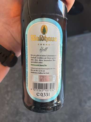 Waldhaus Hell Bier