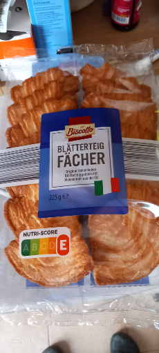 Biscotto Blätterteig Fächer