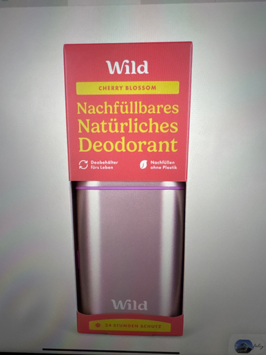 Wild Cherry Blossom Nachfüllbares Natürliches Deodorant