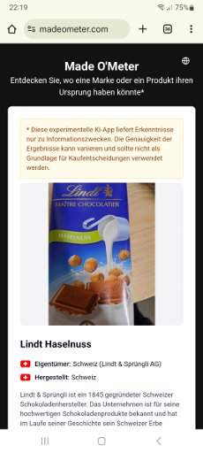 Lindt Haselnuss