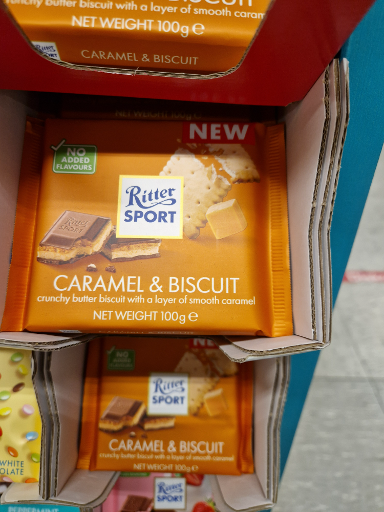 Ritter Sport Caramel & Biscuit