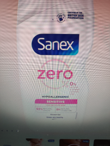 Sanex Zero Shower Gel