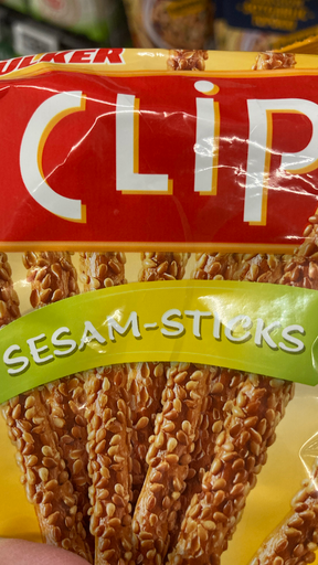 Clip sesame sticks