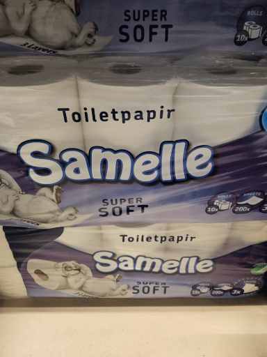 Samelle 10x200 3lag toiletpapir