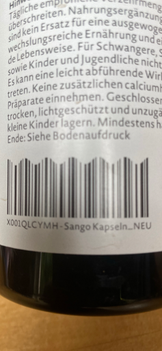 Sango Koralle Kapseln