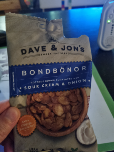 Dave & Jon's Bondbönor Sour Cream & Onion
