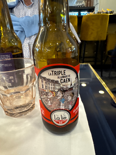 La Triple à la mode de Caen beer La Lie