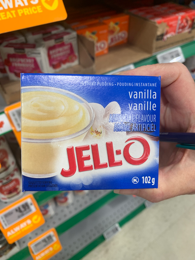 JELL-O Vanilla Instant Pudding