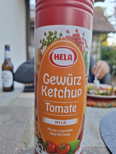 Hela Gewürz Ketchup Tomate mild 800ml