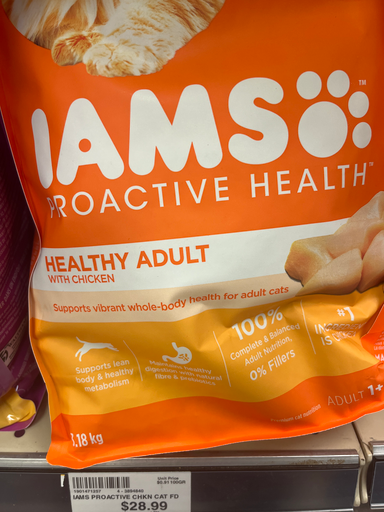 IAMS Proactive Health Healthy Adult Cat Food with Chicken
