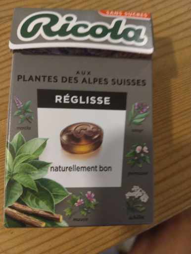 Ricola Reglisse - 50 g