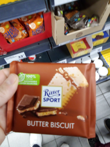 Ritter Sport Butter Biscuit Milk Chocolate 100g