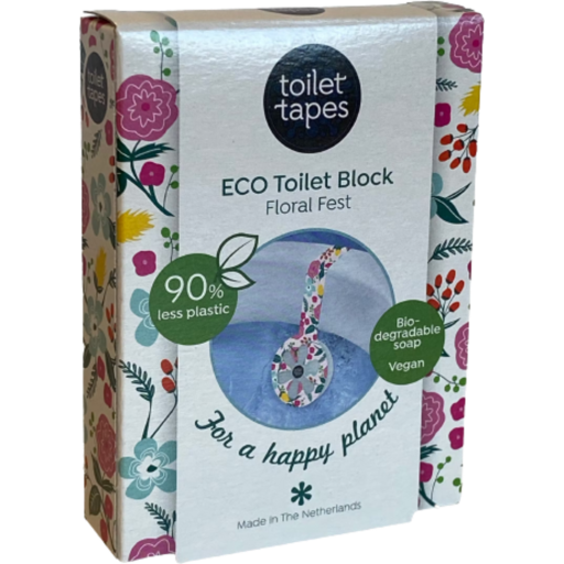Toilet Tapes ECO Toilet Block Floral Fest