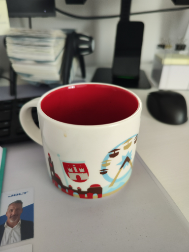 Air France Mug with Red Inside