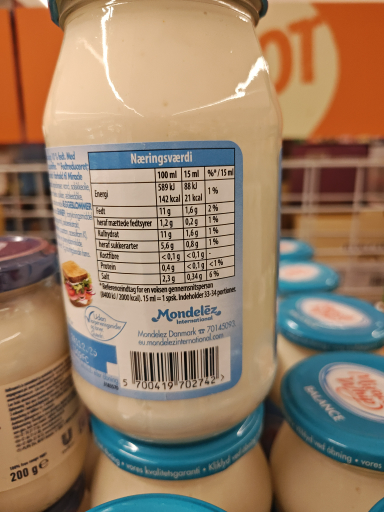 Mondelez mayonnaise
