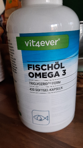 Vit4ever Omega 3 Intenso Fischöl 120 Kapseln