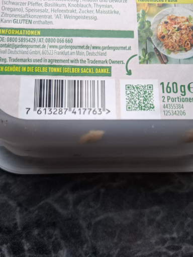 Garden Gourmet Pasta