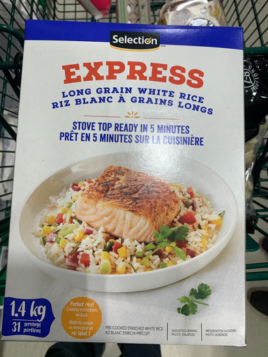 Selection Express Long Grain White Rice