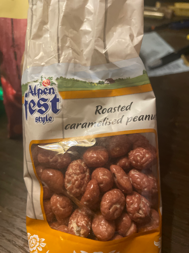 Alpenfest style Roasted caramelised peanuts