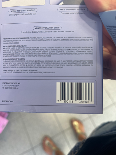 Estrid Vegan Face Wax Strips