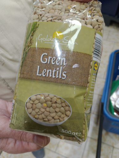 Golden Sun Green Lentils