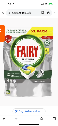 Fairy Platinum All in One