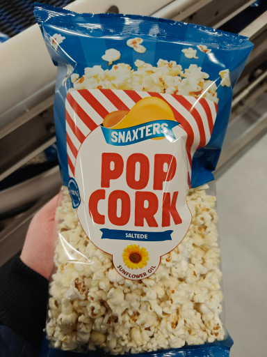 Snaxters Pop Cork Saltede