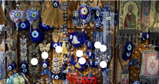 Blue Evil Eye Ornament