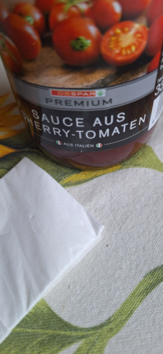 Spar Premium Sauce aus Cherry-Tomaten