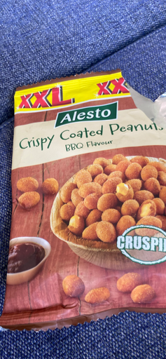 Alesto Crispy Coated Peanuts BBQ Flavour