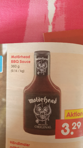 Motörhead BBQ Sauce